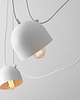 lampy wiszące Lampa wisząca pająk Popo 6 biała 4