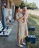 ubrania i akcesoria do karmienia Sukienka ciążowa do karmienia dyskretna RITA SIMPLY BOHO 7