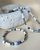 chokery Komplet choker i bransoletka z kamieni naturalnych 1