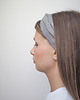 opaski do włosów Lniana opaska supeł do włosów True Gray 4