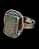 pierścionki srebrne Pierścionek black Matrix opal 2