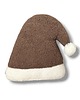 dekoracje świąteczne Poduszka W Kształcie Czapki Mikołaja Brązowa Boucle 4
