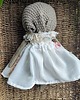 przytulanki dla niemowląt i dzieci Przytulanka welurowa Baletnica beżowa handmade 3