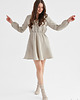 sukienki mini damskie Lniana sukienka CAMELLIA MINI NATURAL 1