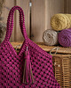 torby na ramię Makramowa torebka Beach Bag M różany 1