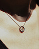 wisiory MINIMAL mini necklace / black silver 5