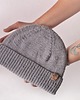 czapki i kapelusze męskie Klasyczna czapka 100% Merino - popiel 1