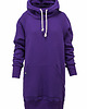 bluza z kapturem damska Bluza LUZAK fioletowy 1