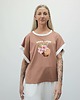 t-shirt damskie Bawełniany bezrękawnik z nadrukiem - Coco loco 4