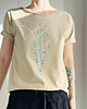 t-shirt damskie Turkusowy alchemik Piasek pustyni Oversize 1