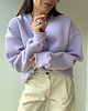 bluza bez kaptura damska Bluza Soho lavender 5