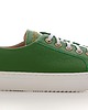 sneakersy damskie Sneakersy skórzane  sznurowane  (6760) 2