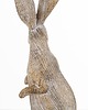 ozdoby wielkanocne Dekoracja - zając brązowy 34x10x12 cm LONGORELA 4