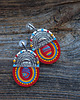 kolczyki soutache Ogień i woda- etniczne kolczyki soutache 2