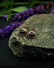 kolczyki wire wrapping Kolczyki sztyfty z onyksem 7