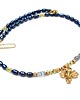 chokery Pearls /navy blue/ perły naturalne - choker /31.03.26/ 2