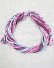 kolie 5914 Naszyjnik handmade w odcieniach różu i fioletu 2