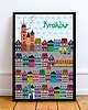 plakaty Plakat Kraków Kamieniczki 1