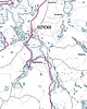 plakaty Mazurska Pętla Rowerowa  mapa plakat 2