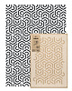 tapety i naklejki ścienne Powtarzalny szablon malarski / HEXAGON SWIRL 1
