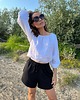 topy damskie Simple lniana bluzeczka 1