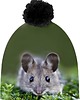 czapki dziecięce Czapka Magic Fun MOUSE GREEN 1