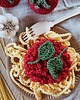 zabawki - inne Szydełkowe spaghetti do zabawy w kuchni dla dzieci. 2