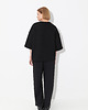 bluza bez kaptura damska Krótka bluza oversize - bawełna organiczna 2