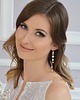 Biżuteria ślubna Długie kolczyki złocone z perłami 2