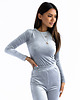 body damskie Welurowe body GREY 1