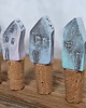 butelki wielorazowe Ceramiczny korek do wina Domek Kolorowe Love 4