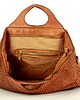 torby na ramię Torebka skórzana aktówka torba na laptop pleciona trapez - MARCO MAZZINI brąz 6