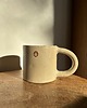 kubki i filiżanki Duży Ceramiczny Kubek Handmade 450 ml z Jeżami Modern Farmhouse 1