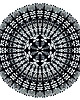 inne  MANDALA Art Papercut (handmade artwork)_b&w_2 1