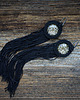 kolczyki soutache Kolczyki sutasz z motywem panterki 4