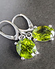 kolczyki srebrne Kolczyki srebrne szlachetne peridoty 3