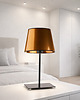 lampy stołowe Lampa stołowa złota glamour do sypialni GENUA MIRROR 3