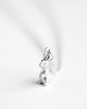 srebrne naszyjniki Rhodium Plated Bunny Necklace 1
