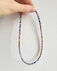 chokery Naszyjnik choker NEO ametyst, jaspis niebieski, rodonit,hematyt 3