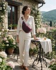 saszetka nerka Nerka XL Burgundy + miniportfelik gratis 7