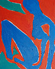 obrazy Obraz ręcznie malowany fowizm Henri Matisse style taniec  silnie działa 3