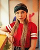 opaski do włosów Bottle Green Velvet Turban - Opaska 1