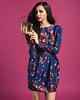 sukienki midi damskie ROSE dress 4