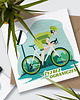 kartki okolicznościowe - wydruki Kartka dla rowerzysty "Żyj bez ograniczeń!" 8