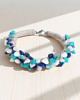 bransoletki z kamieni naturalnych Blue Bransoletka lniana 1