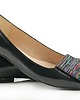 baleriny damskie Baleriny Skórzane z ozdobą   (3667) 3