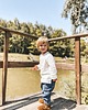 bluzki dla chłopców Biała muślinowa koszula dla chłopca 1