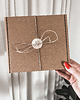 gumki do włosów Gumka scrunchie 100% wiskoza róż 2