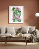 grafiki i ilustracje Filodendron Botaniczna Ilustracja 1