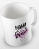 kubki Kolorowy kubek MAMA OF DRAMA - mix kolorów 1